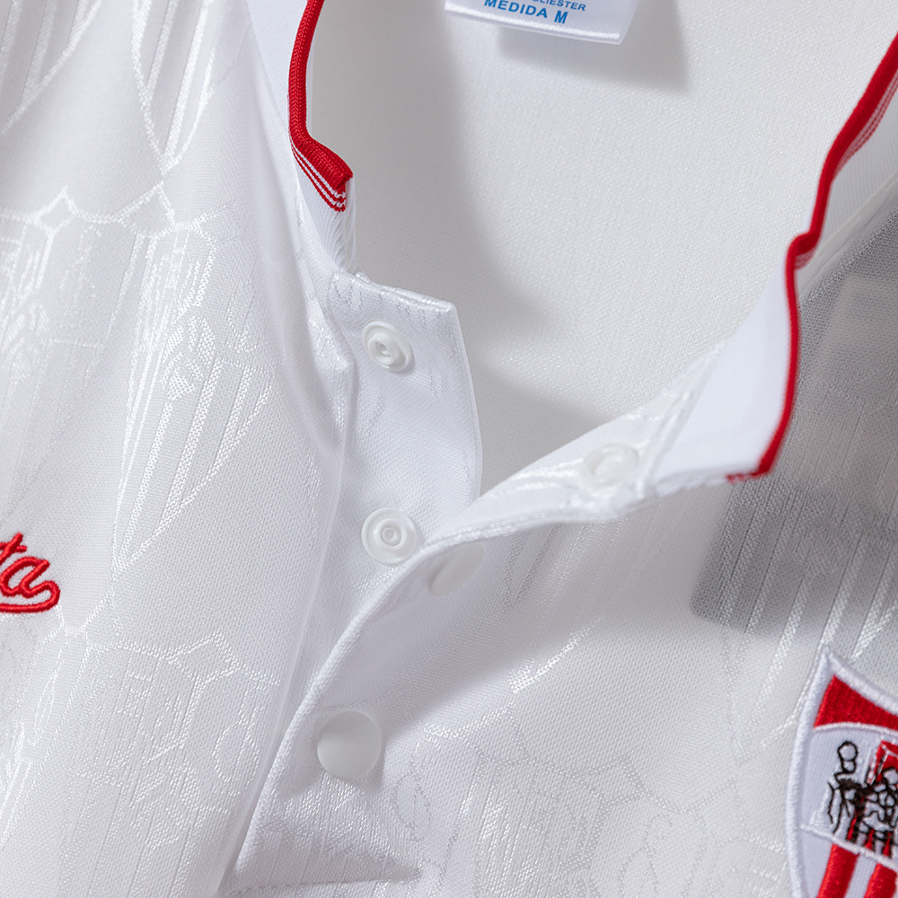 Retro Sevilla 1991/92 Home Jersey – Vintage Replica Football Soccer Shirt – Size S–2XL