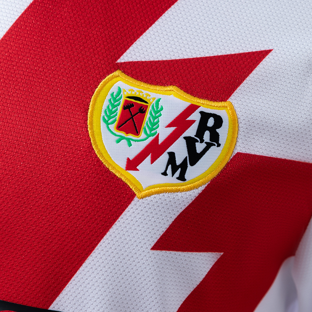 Rayo Vallecano 2025/26 Home Jersey – Replica Football Soccer Shirt – Size S–4XL