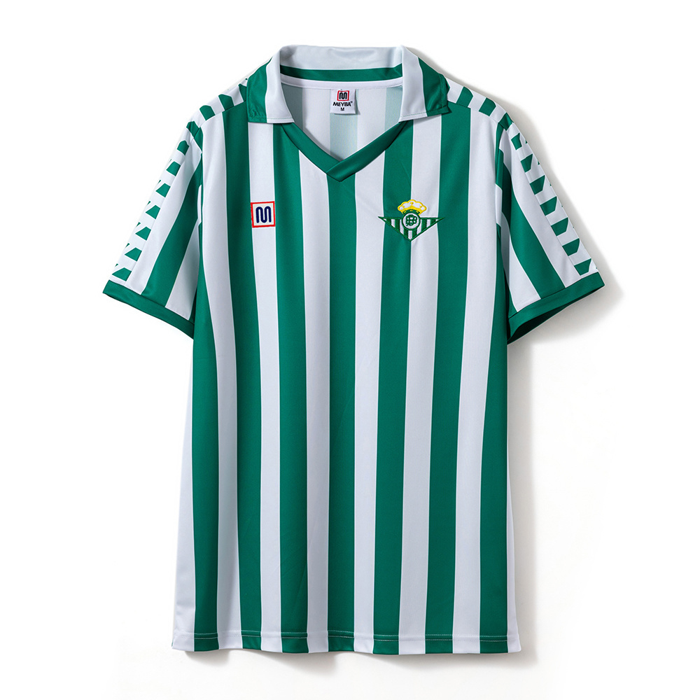 Retro Real Betis 1982/85 Home Jersey – Vintage Replica Football Soccer Shirt – Size S–2XL