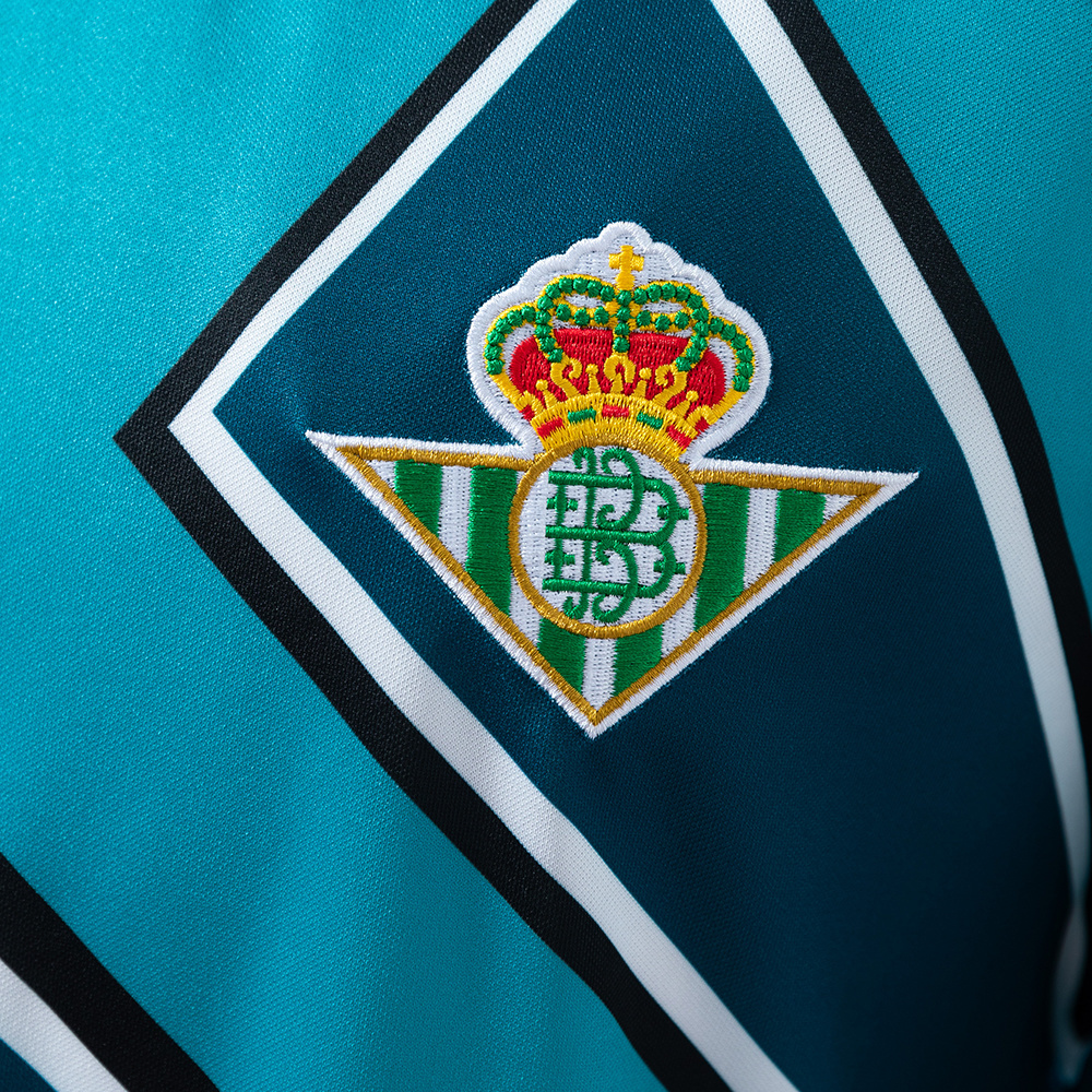 Real Betis 1995/97 Away Long Sleeve Retro Jersey – Vintage Replica Football Soccer Shirt – Size S–XXL