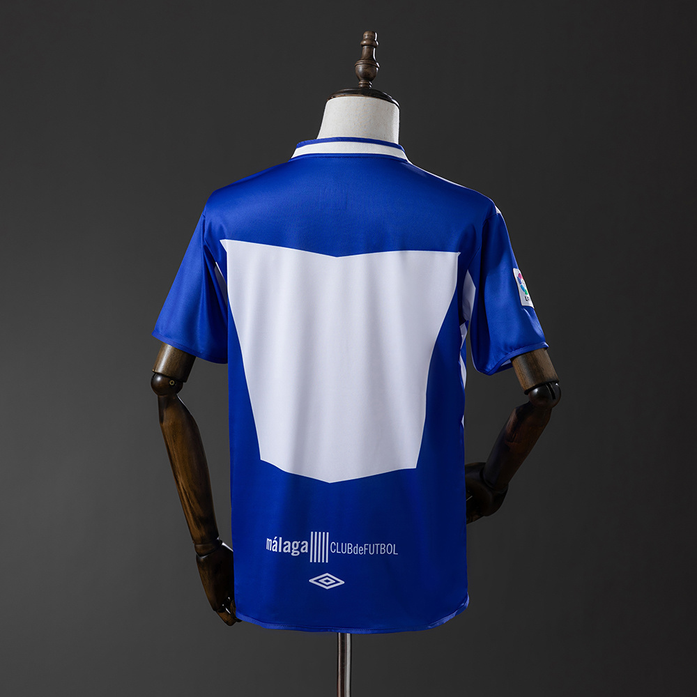 Retro Málaga CF 1996/97 Home Jersey – Vintage Replica Football Soccer Shirt – Size S–XXL