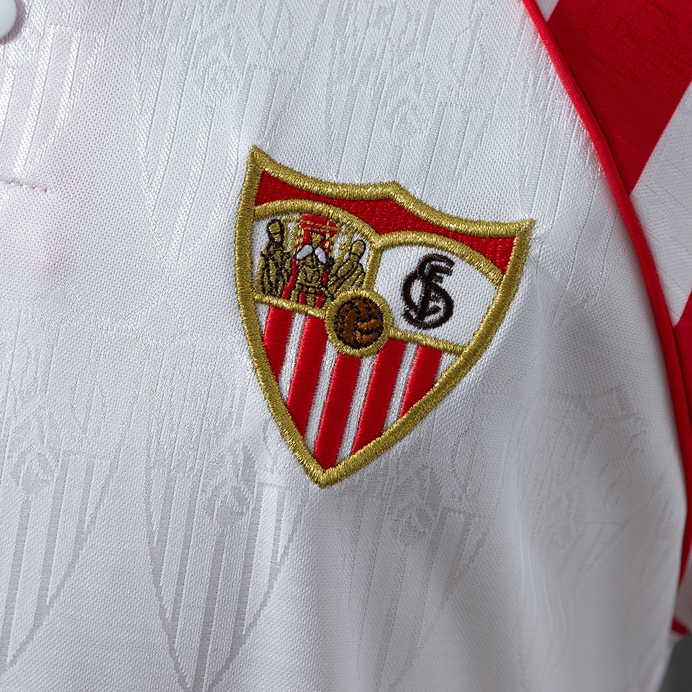 Sevilla 1992/93 Home Retro Jersey – Vintage Replica Football Soccer Shirt – Size S–XXL