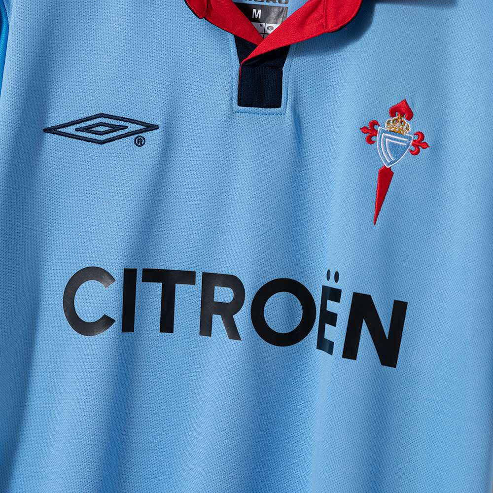 Retro Celta de Vigo 2003/04 Home Jersey – Vintage Replica Football Soccer Shirt – Size S–2XL