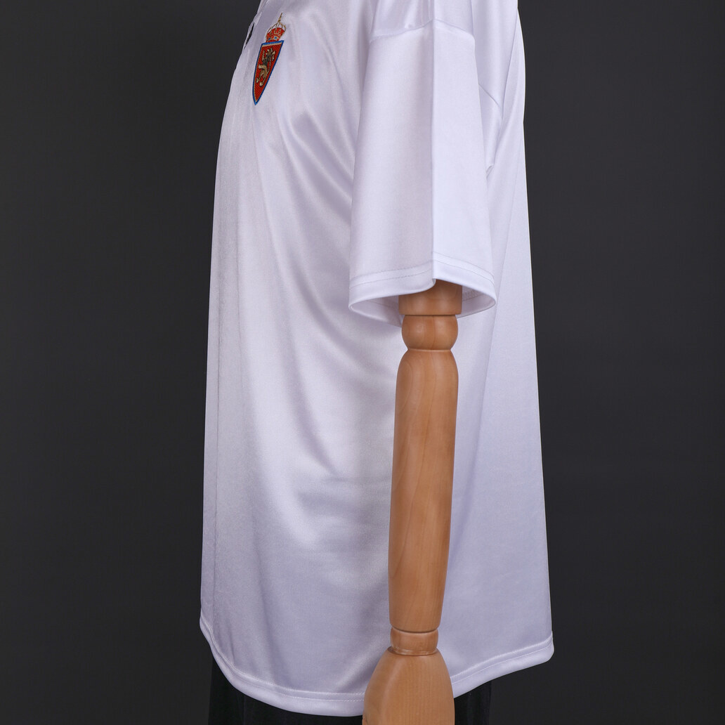 Retro Real Zaragoza 1992/93 Home Jersey – Vintage Replica Football Soccer Shirt – Size S–XXL