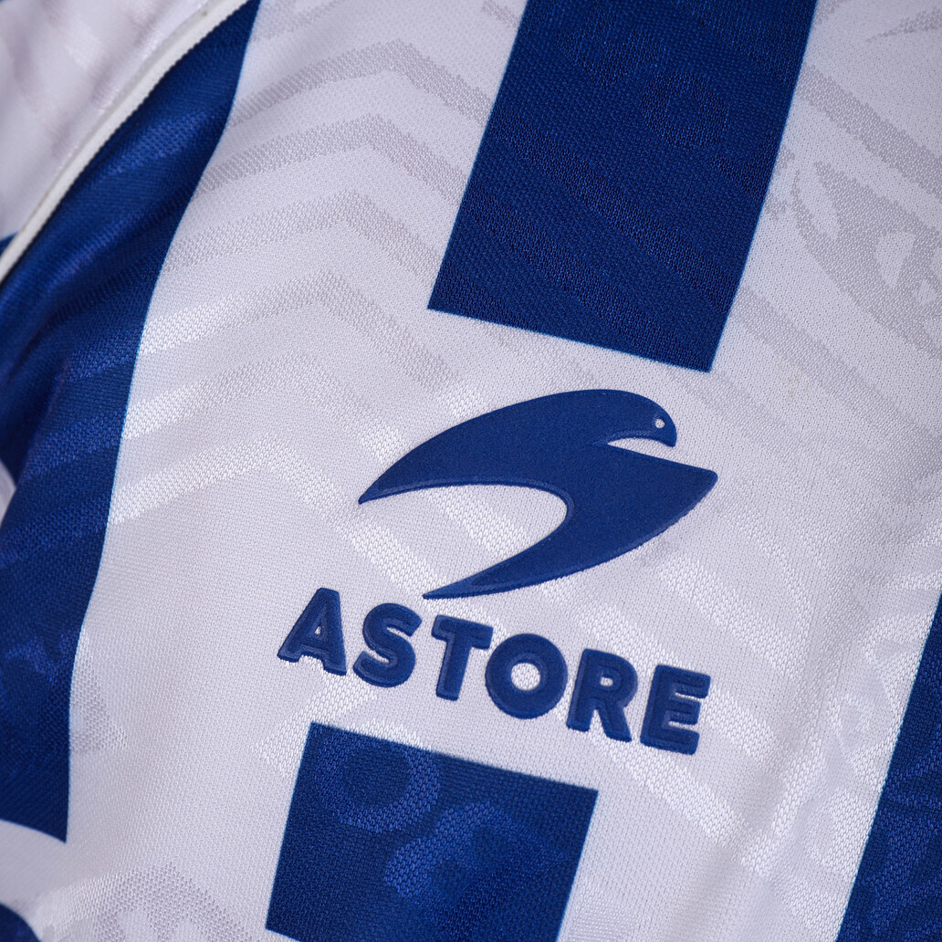 Real Sociedad 1994/95 Home Retro Jersey – Vintage Replica Football Soccer Shirt – Size S–XXL