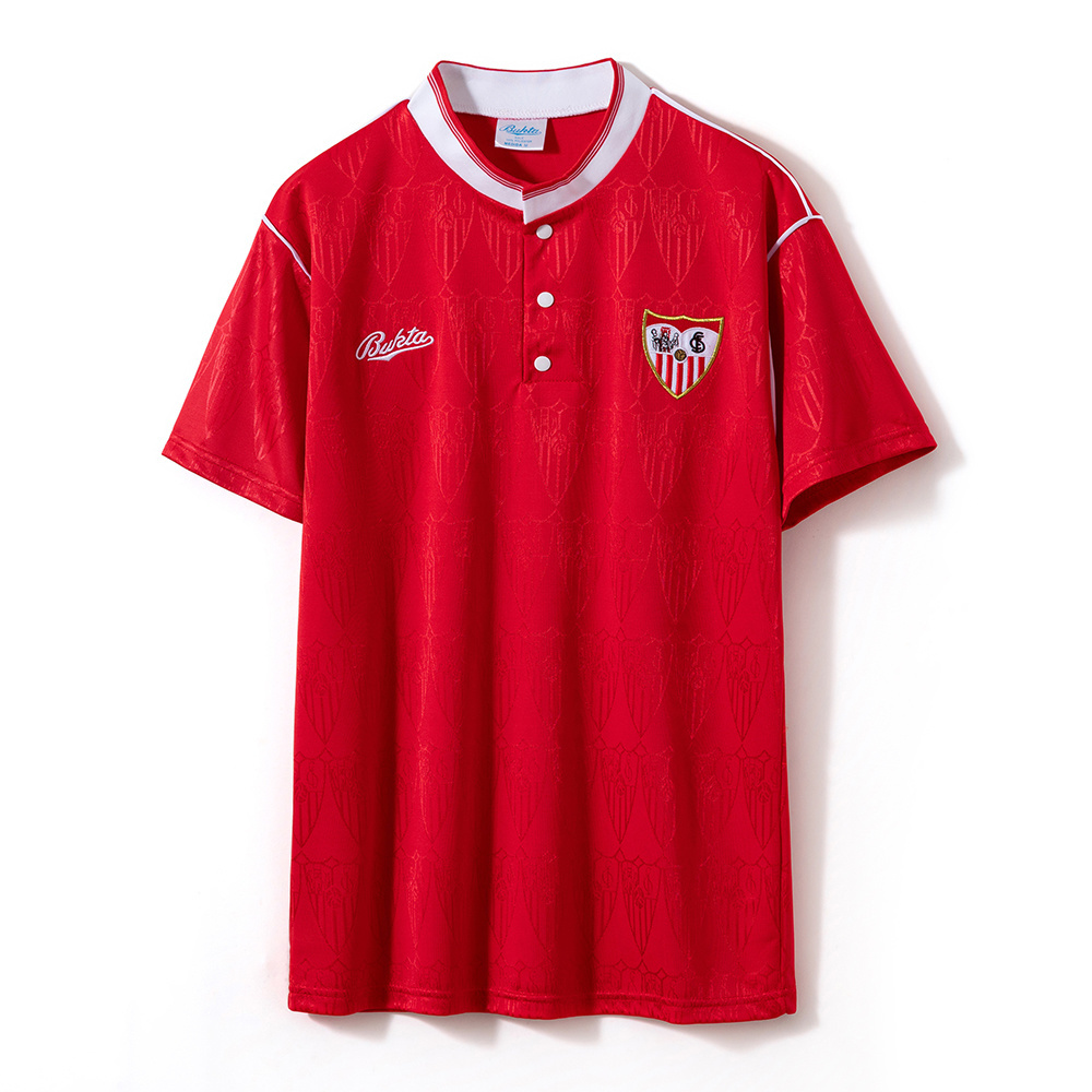 Retro Sevilla 1991/92 Away Jersey – Vintage Replica Football Soccer Shirt – Size S–2XL