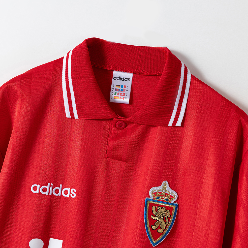 Retro Real Zaragoza 1995/96 Away Jersey – Vintage Replica Football Soccer Shirt – Size S–2XL