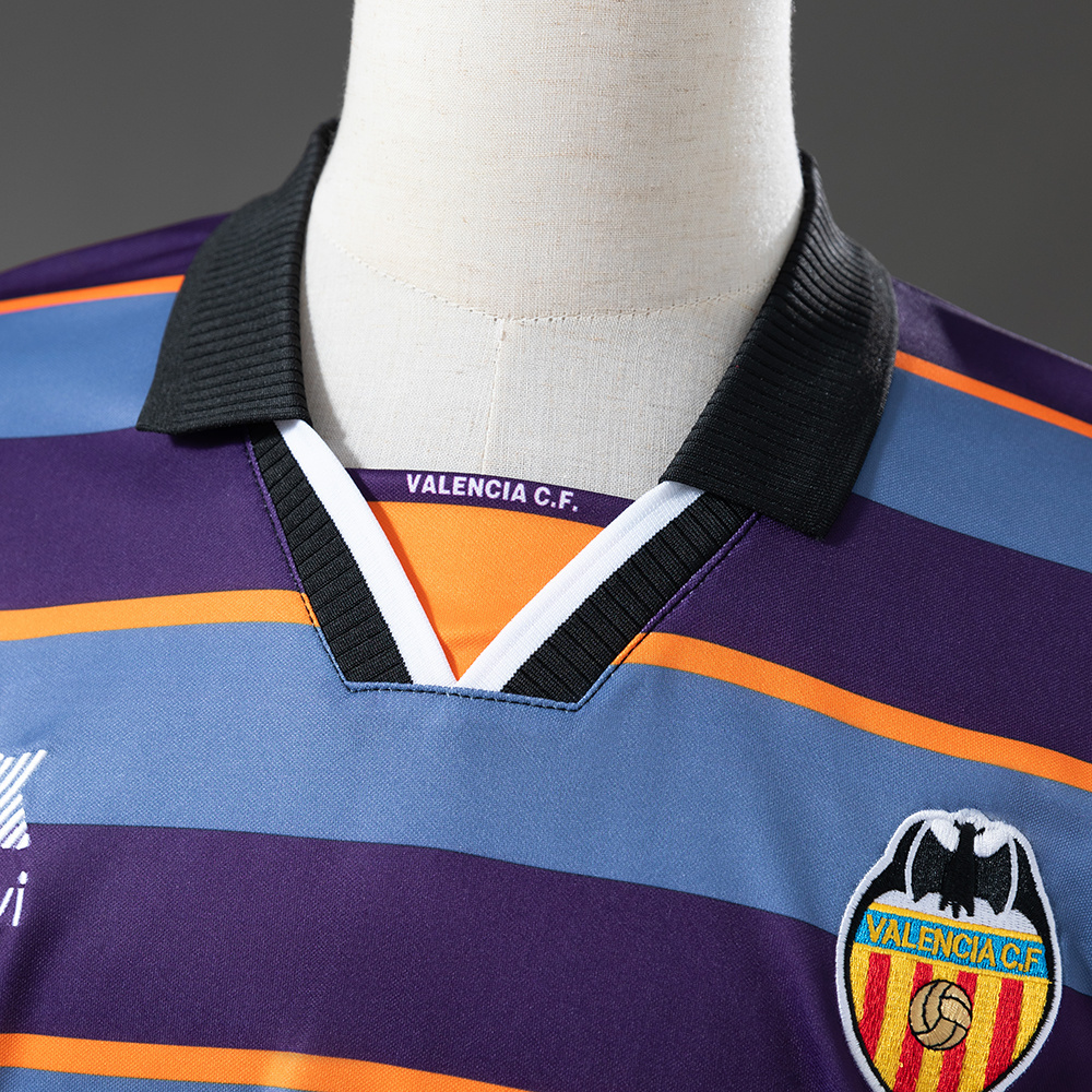 Valencia 1999/00 Third Retro Jersey – Vintage Replica Football Soccer Shirt – Size S–XXL