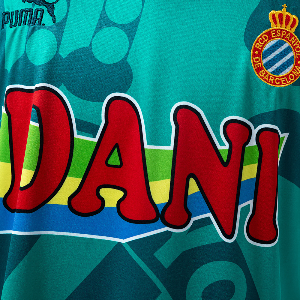 Retro RCD Espanyol 1996/97 Second Away Jersey – Vintage Replica Football Soccer Shirt – Size S–XXL