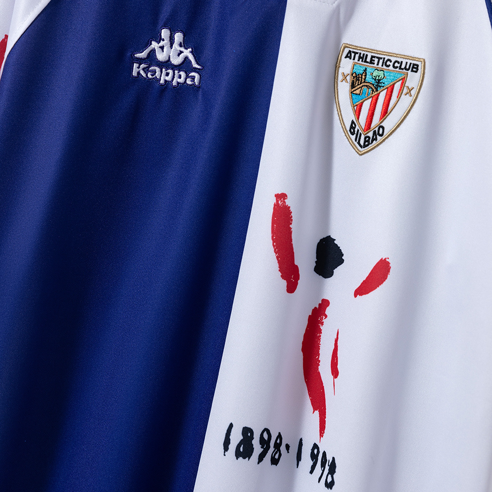 Athletic Club Bilbao 1997/98 Away Retro Jersey – Vintage Replica Football Soccer Shirt – Size S–2XL