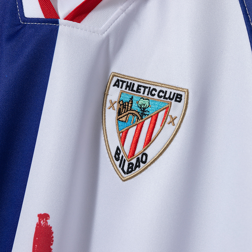 Athletic Club Bilbao 1997/98 Away Retro Jersey – Vintage Replica Football Soccer Shirt – Size S–2XL