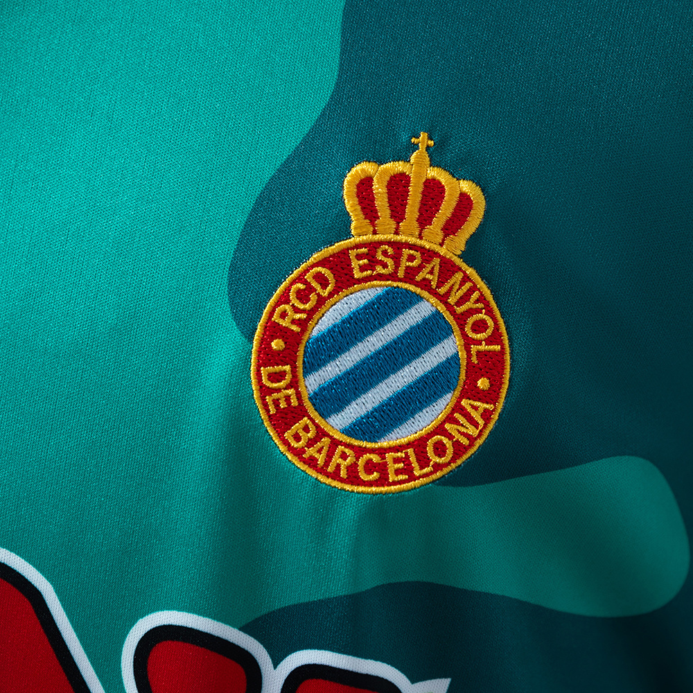 Retro RCD Espanyol 1996/97 Second Away Jersey – Vintage Replica Football Soccer Shirt – Size S–XXL