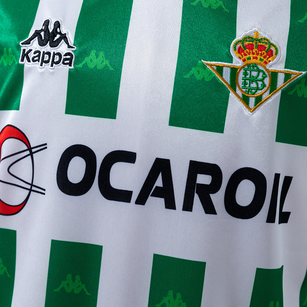 Real Betis 1995/96 Home Retro Jersey – Vintage Replica Football Soccer Shirt – Size S–XXL