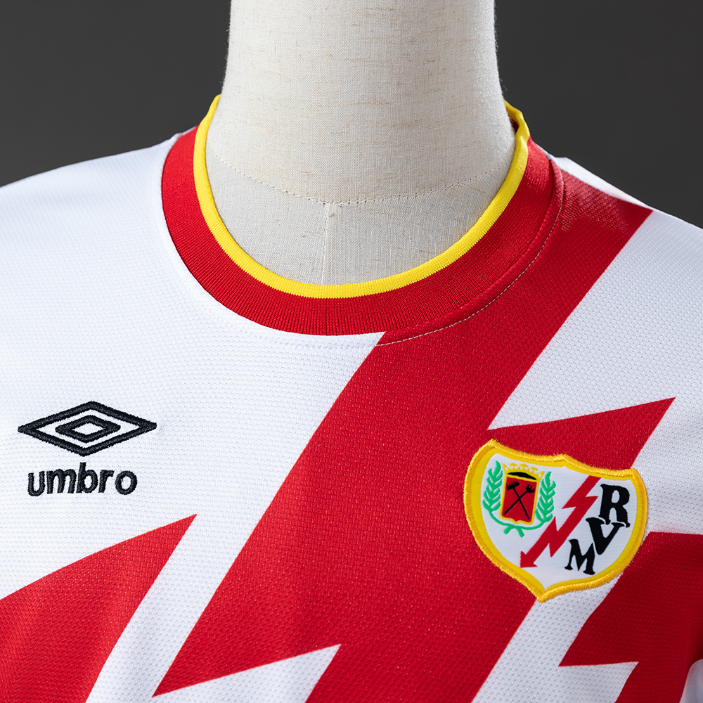 Rayo Vallecano 2025/26 Home Jersey – Replica Football Soccer Shirt – Size S–4XL