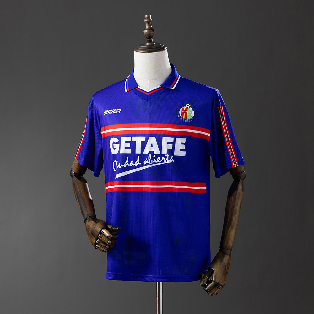 Retro Getafe CF 1998/99 Home Jersey – Vintage Replica Football Soccer Shirt – Size S–XXL