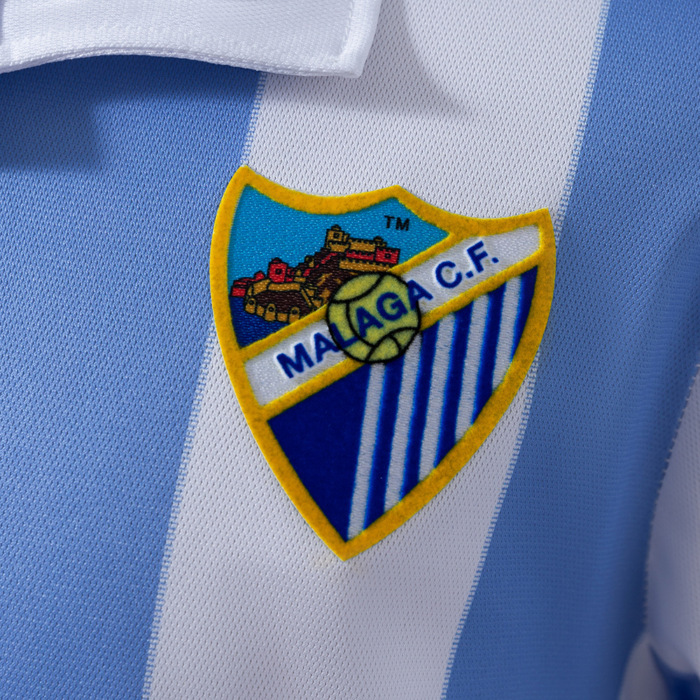 Retro Málaga CF 2013 Home Jersey – Vintage Replica Football Soccer Shirt – Size S–XXL