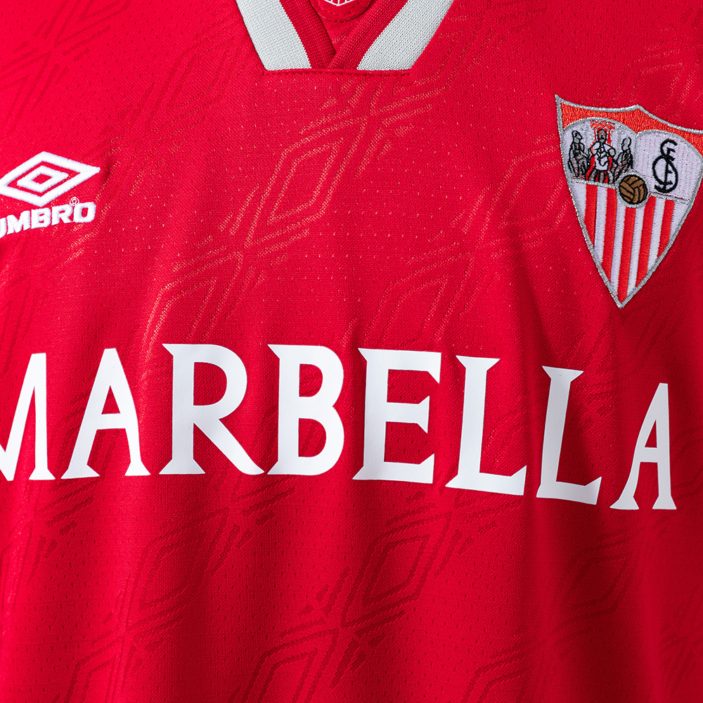 Sevilla 1994/96 Away Retro Jersey – Vintage Replica Football Soccer Shirt – Size S–4XL