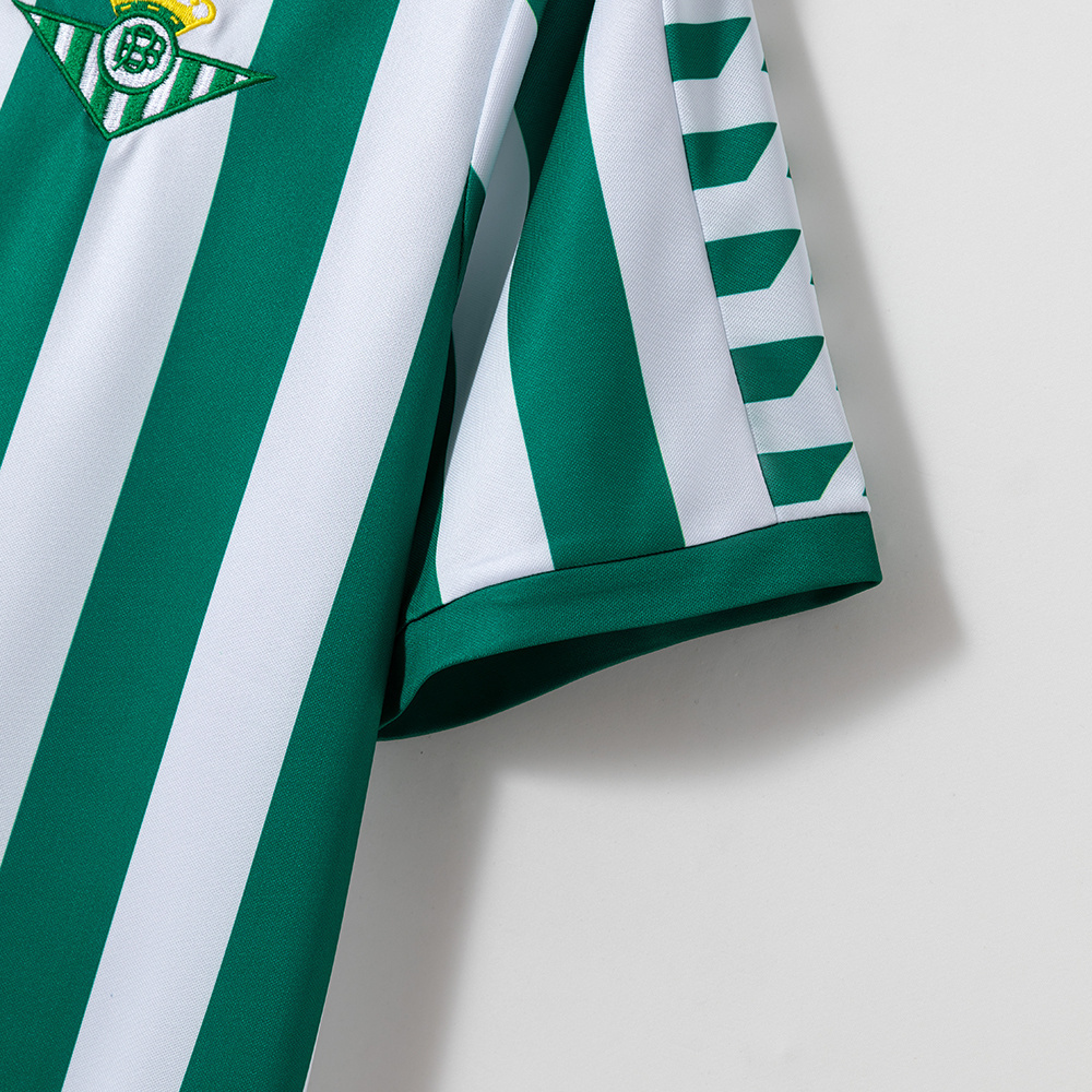 Retro Real Betis 1982/85 Home Jersey – Vintage Replica Football Soccer Shirt – Size S–2XL