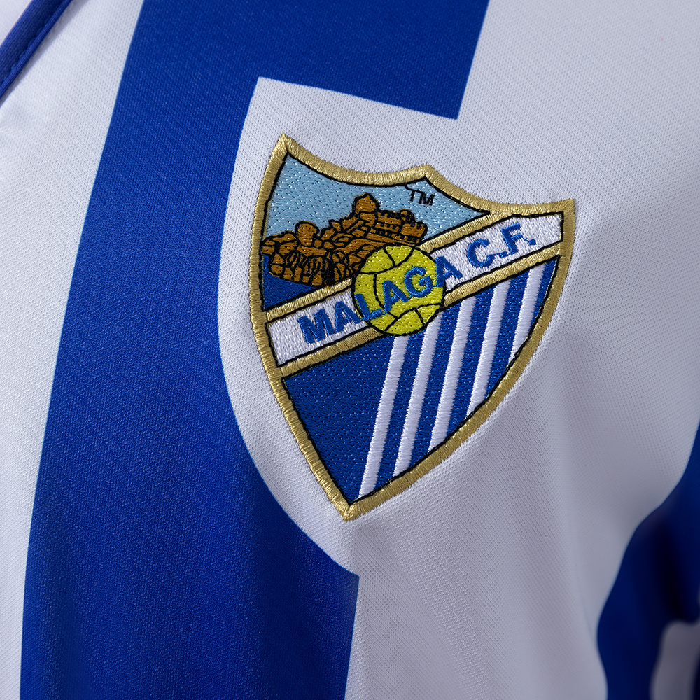 Retro Málaga CF 1996/97 Home Jersey – Vintage Replica Football Soccer Shirt – Size S–XXL