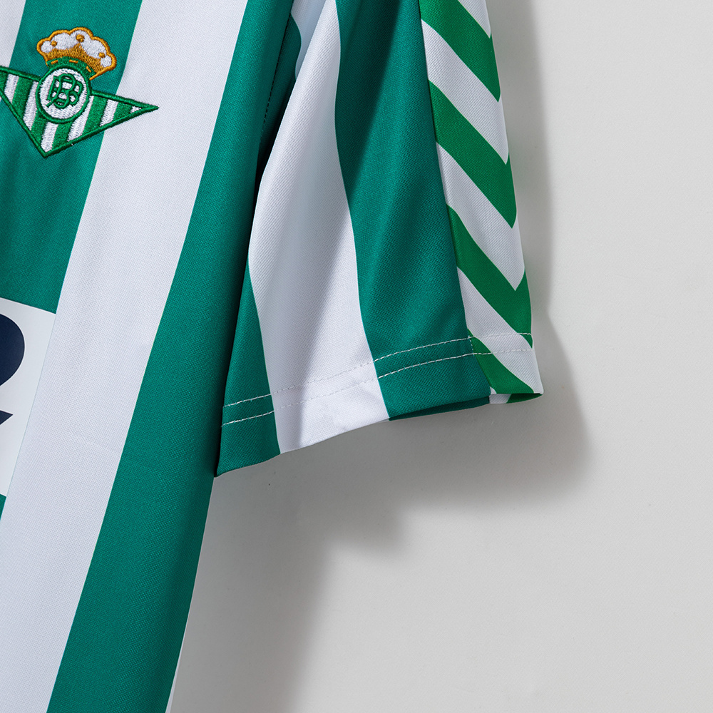 Retro Real Betis 1988/89 Home Jersey – Vintage Replica Football Soccer Shirt – Size S–2XL