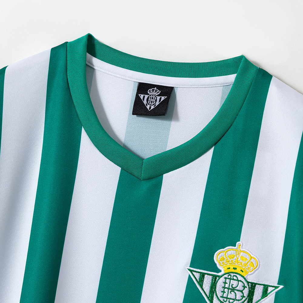 Retro Real Betis 1976/77 Home Jersey – Vintage Replica Football Soccer Shirt – Size S–2XL