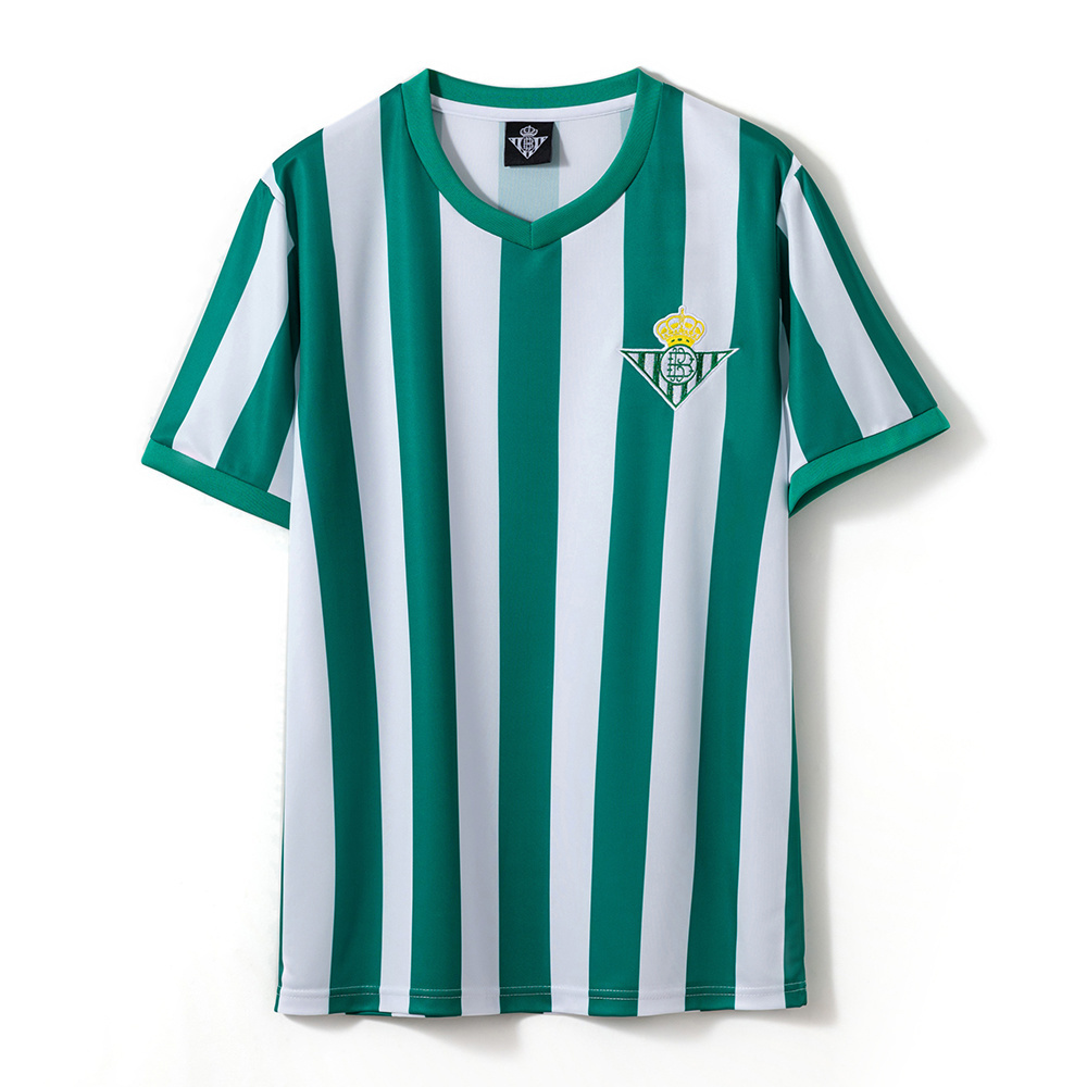 Retro Real Betis 1976/77 Home Jersey – Vintage Replica Football Soccer Shirt – Size S–2XL