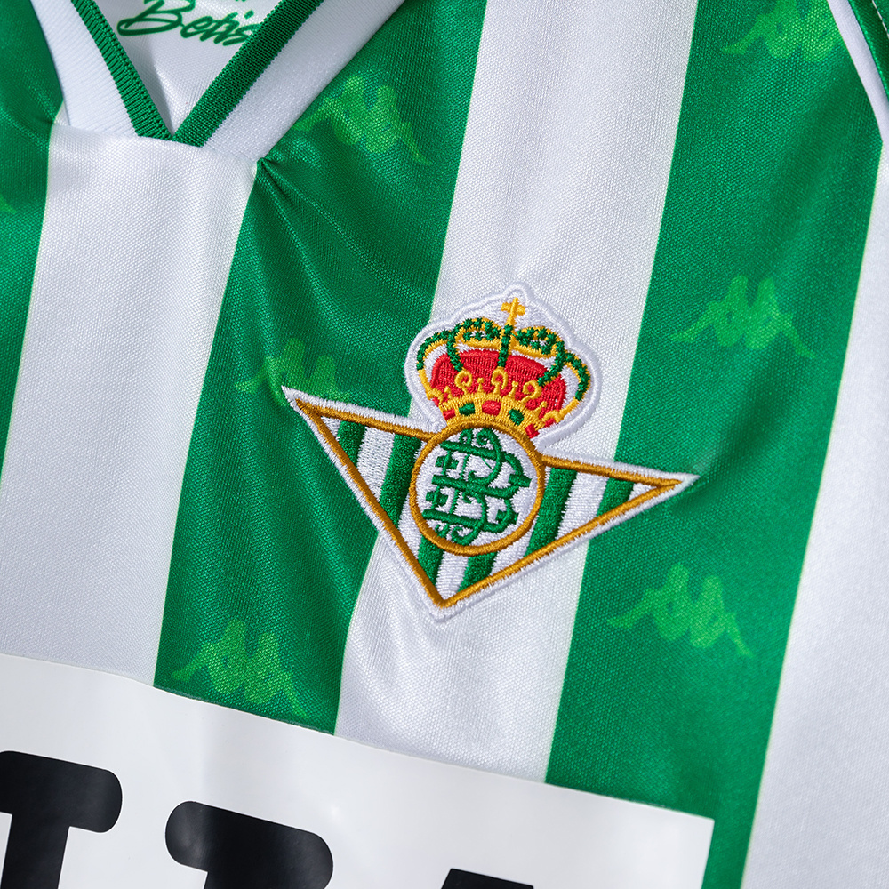 Retro Real Betis 1996/97 Home Jersey – Vintage Replica Football Soccer Shirt – Size S–2XL