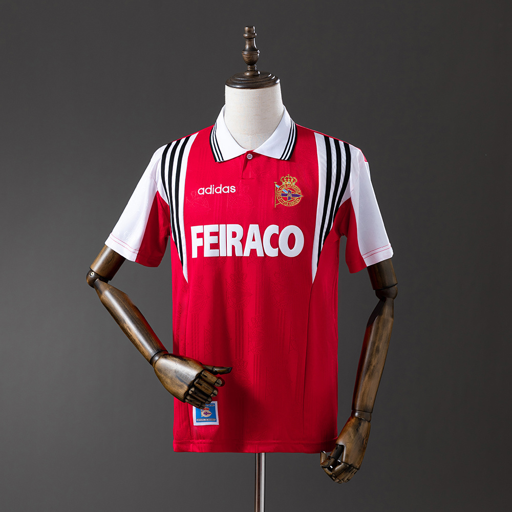 Retro Deportivo La Coruña 1997/98 Away Jersey – Vintage Replica Football Soccer Shirt – Size S–XXL
