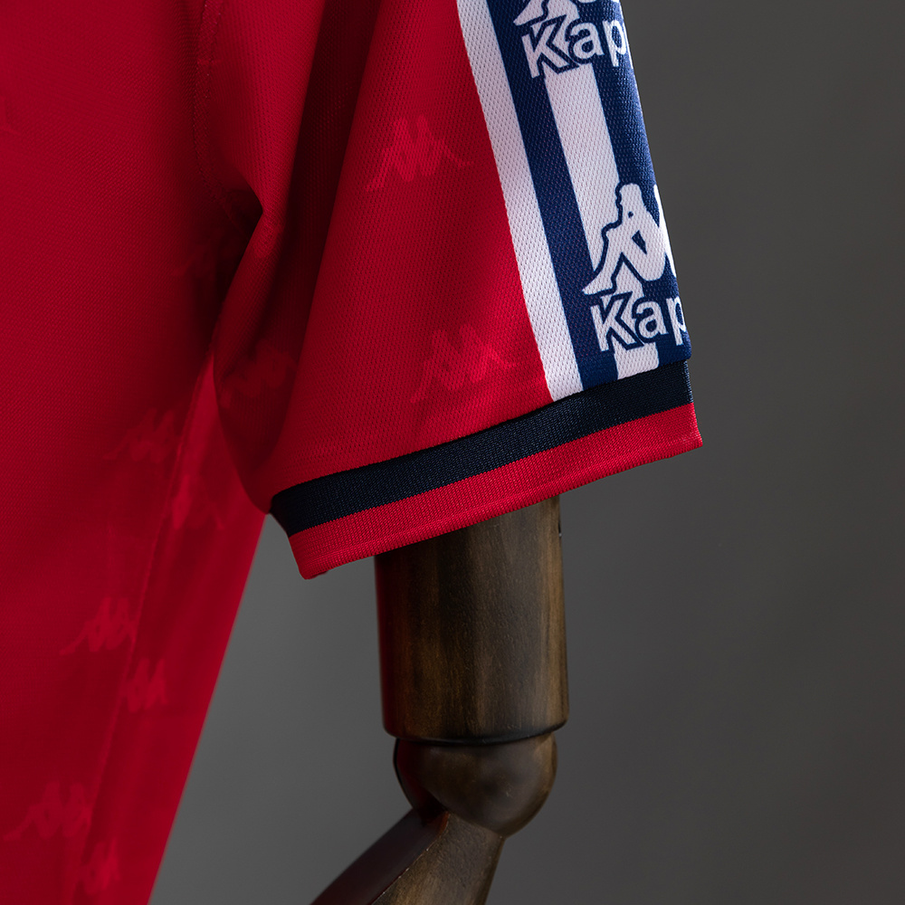 Osasuna 1995/96 Home Retro Jersey – Vintage Replica Football Soccer Shirt – Size S–XXL