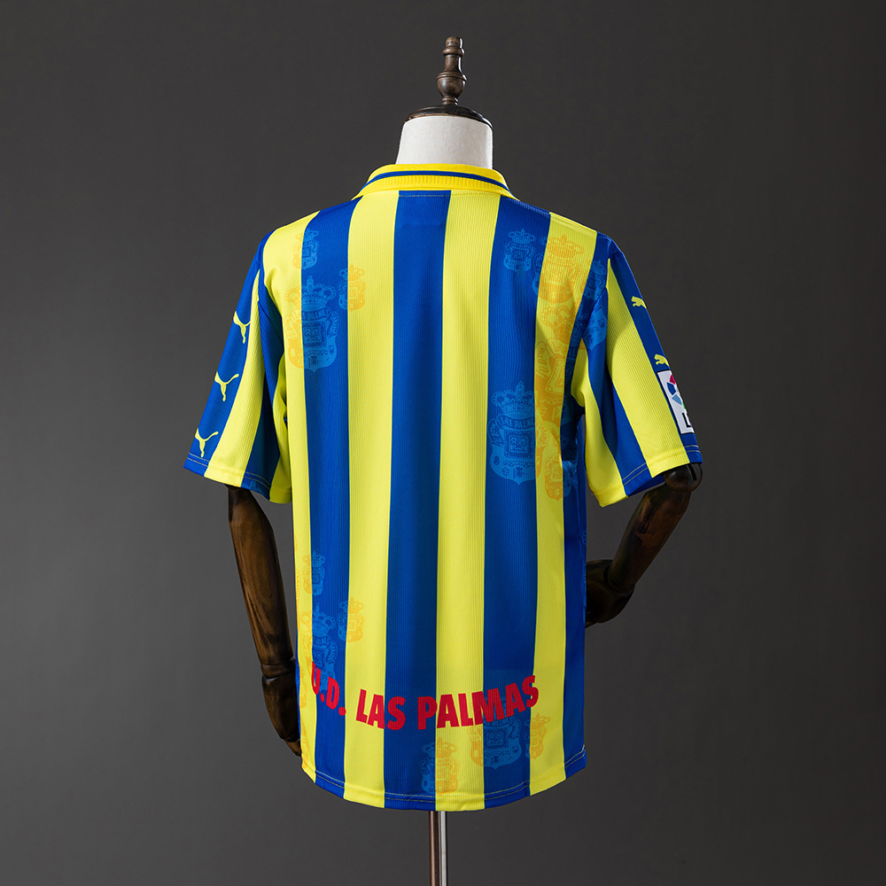 Retro Las Palmas 1997/98 Away Jersey – Vintage Replica Football Soccer Shirt – Size S–XXL
