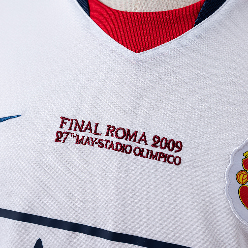 Manchester United 2008/09 Away (Champions League Edition) Retro Jersey – Classic Replica Football Soccer Shirt – Size S–XXL