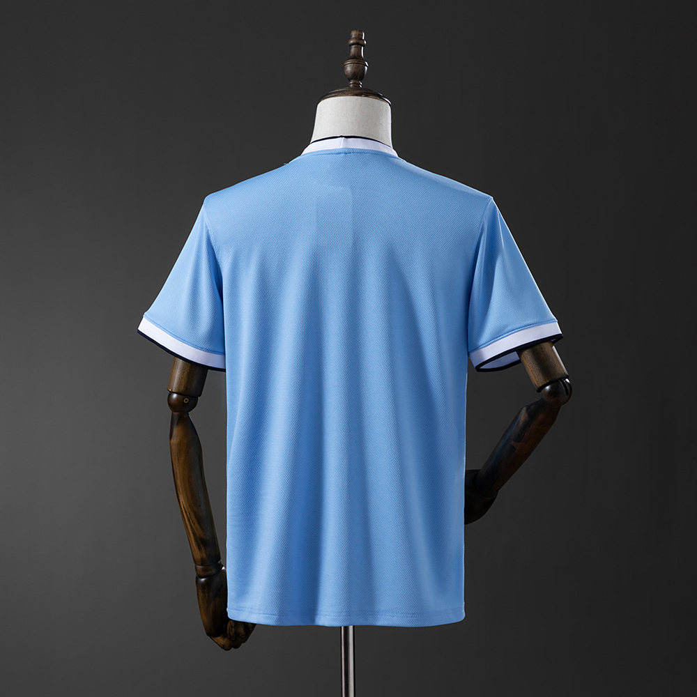 Manchester City 2013/14 Home Retro Jersey – Classic Replica Football Soccer Shirt – Size S–XXL