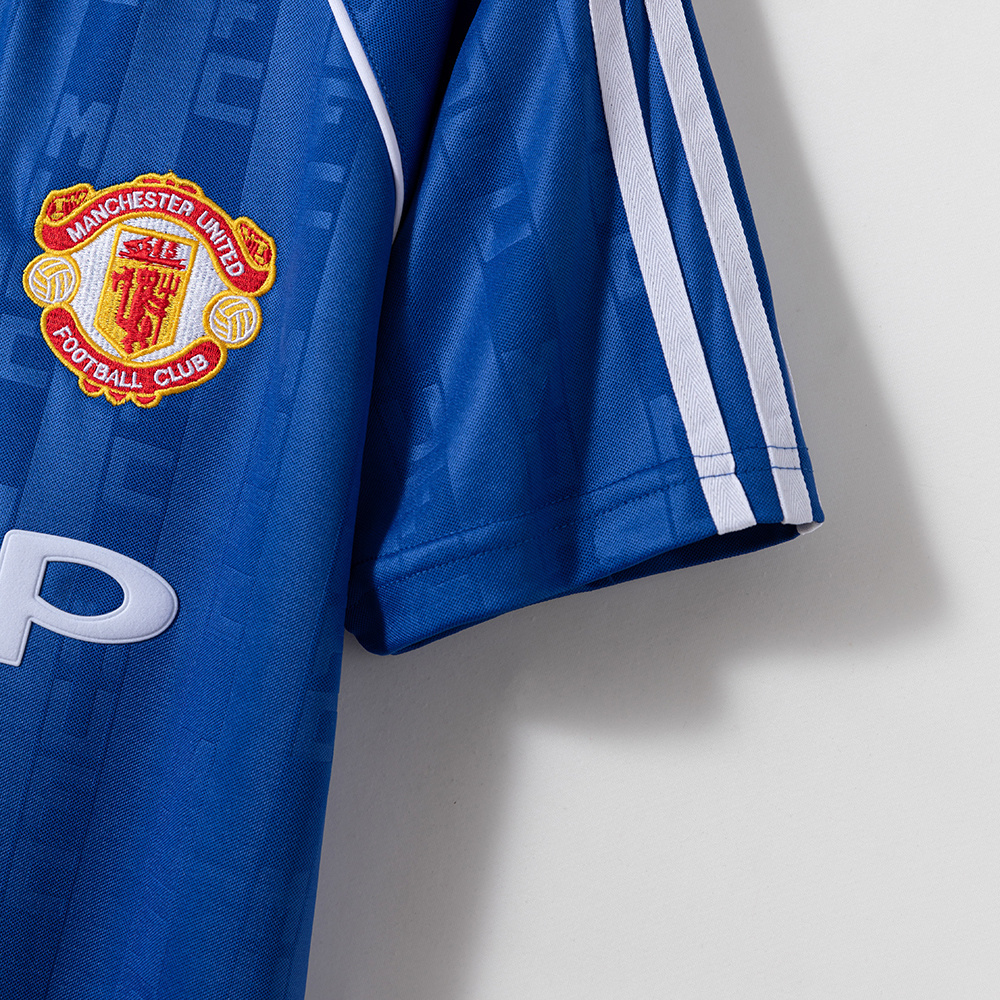 Manchester United 1988/90 Second Away Retro Jersey – Classic Replica Football Soccer Shirt – Size S–XXL