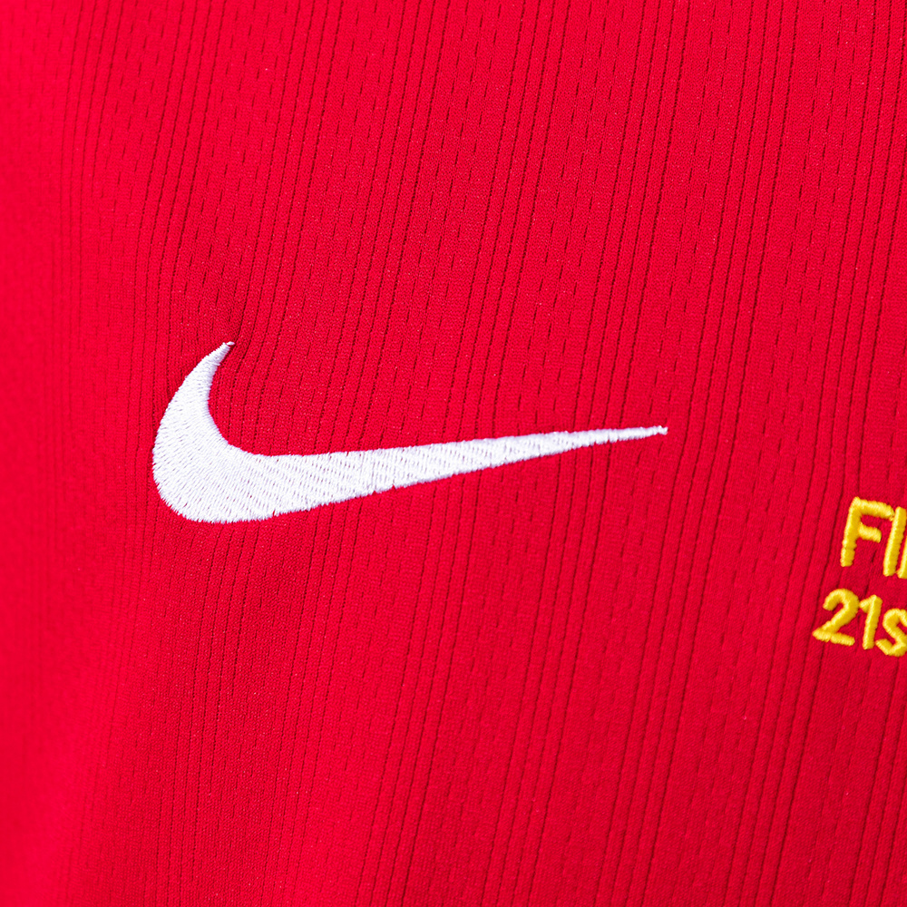 Manchester United 2007/08 Home Champions League Edition (League Edition Optional) Long Sleeve Retro Jersey – Classic Replica Football Soccer Shirt – Size S–XXL