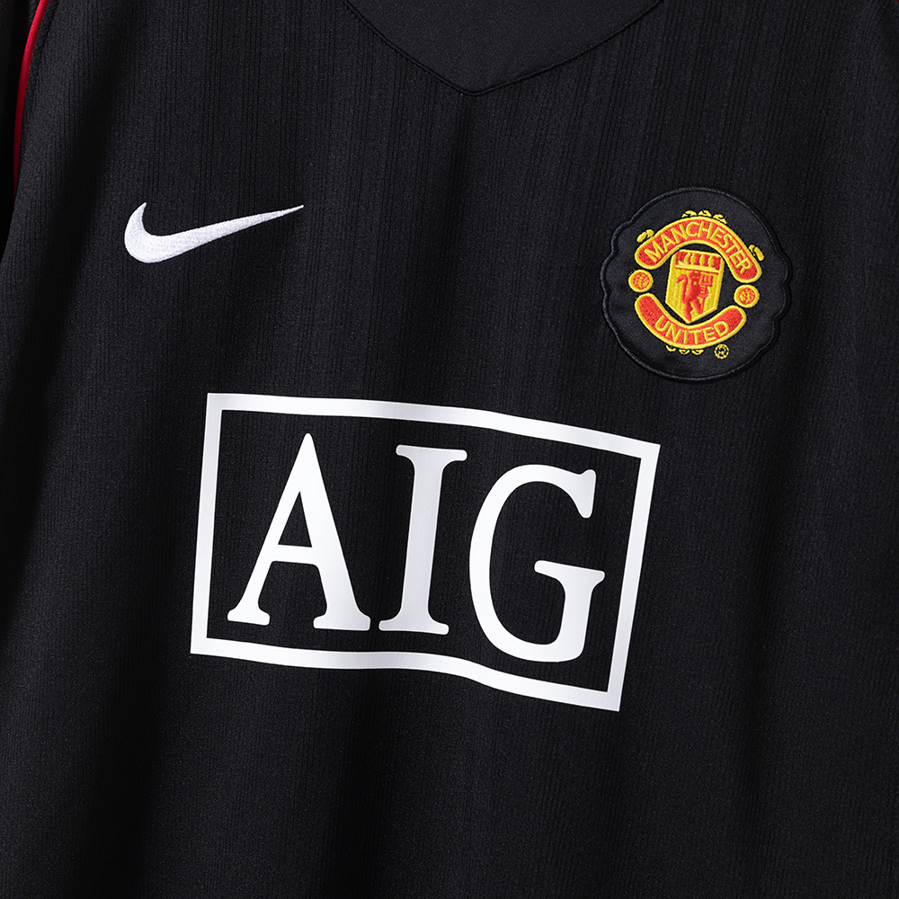 Manchester United 2007/08 Away Retro Jersey – Classic Replica Football Soccer Shirt – Size S–XXL