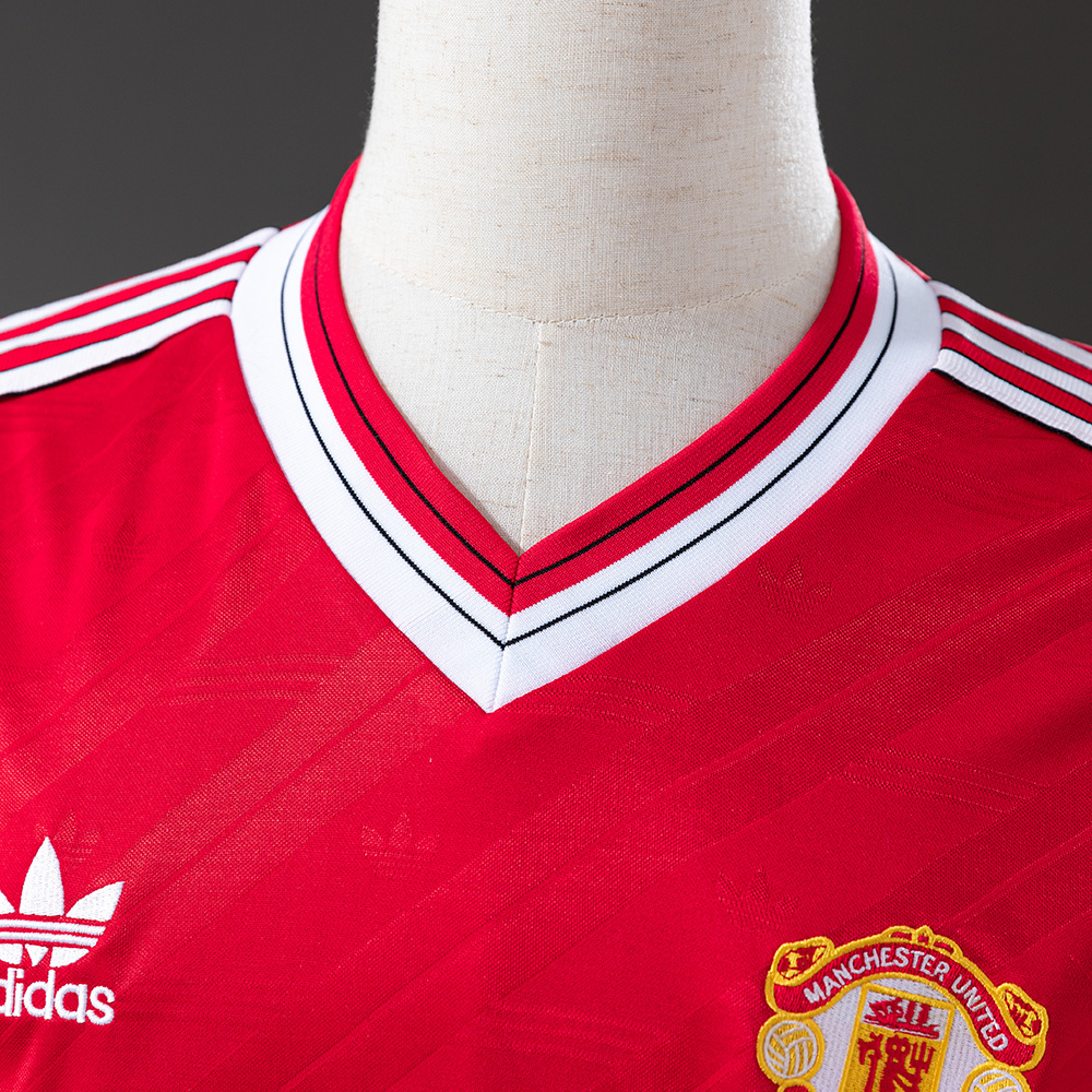 Manchester United 1986/88 Home Retro Jersey – Classic Replica Football Soccer Shirt – Size S–XXL