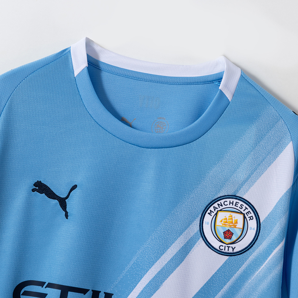 Manchester City 25/26 Home Jersey – Replica Football Soccer Shirt – Size S–4XL
