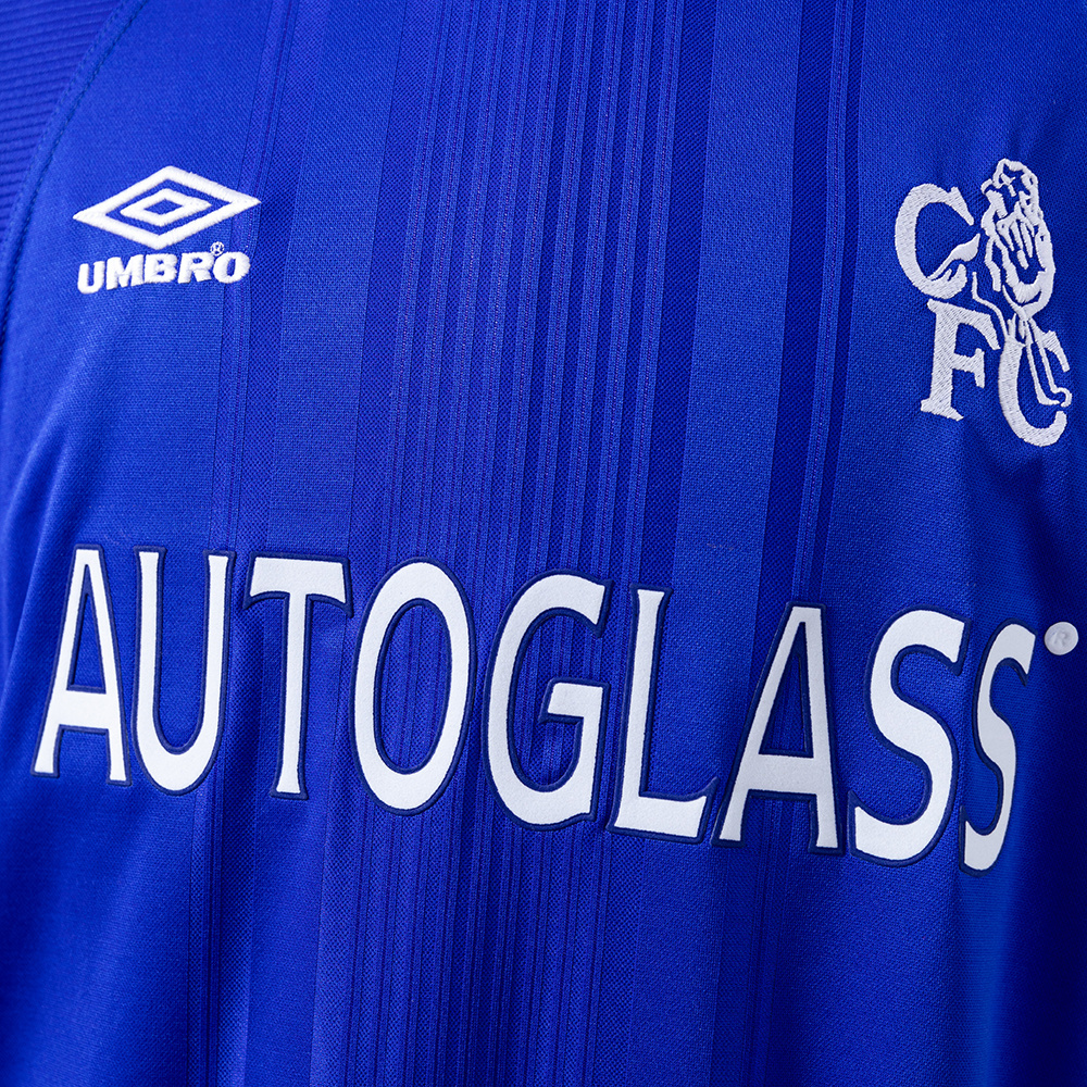 Chelsea 1999/01 Home Retro Jersey – Classic Replica Football Soccer Shirt – Size S–XXL