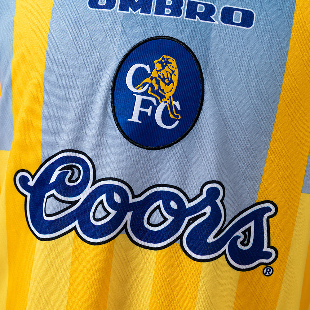 Chelsea 1995/97 Away Retro Jersey – Classic Replica Football Soccer Shirt – Size S–XXL