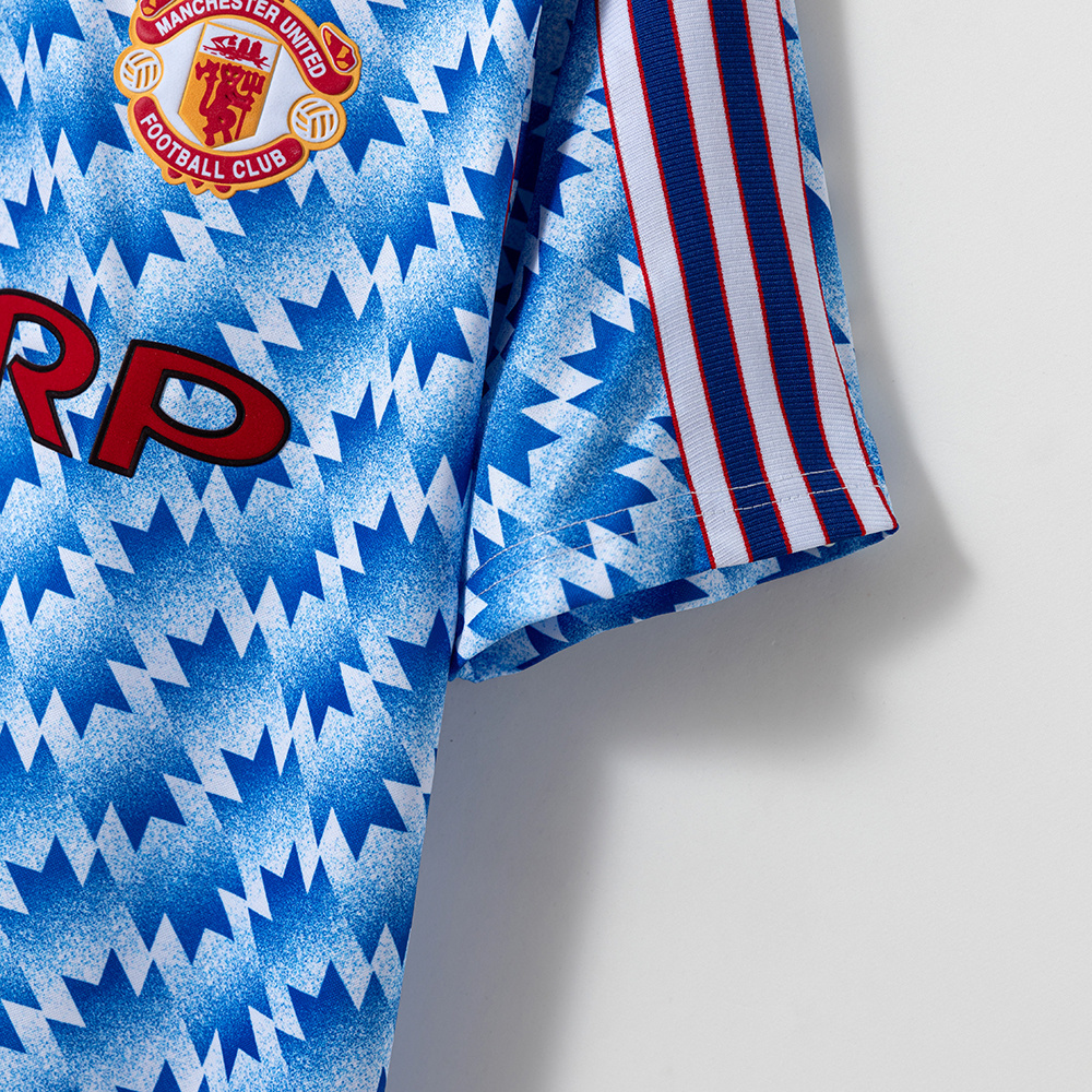 Manchester United 1990/92 Away Retro Jersey – Classic Replica Football Soccer Shirt – Size S–XXL