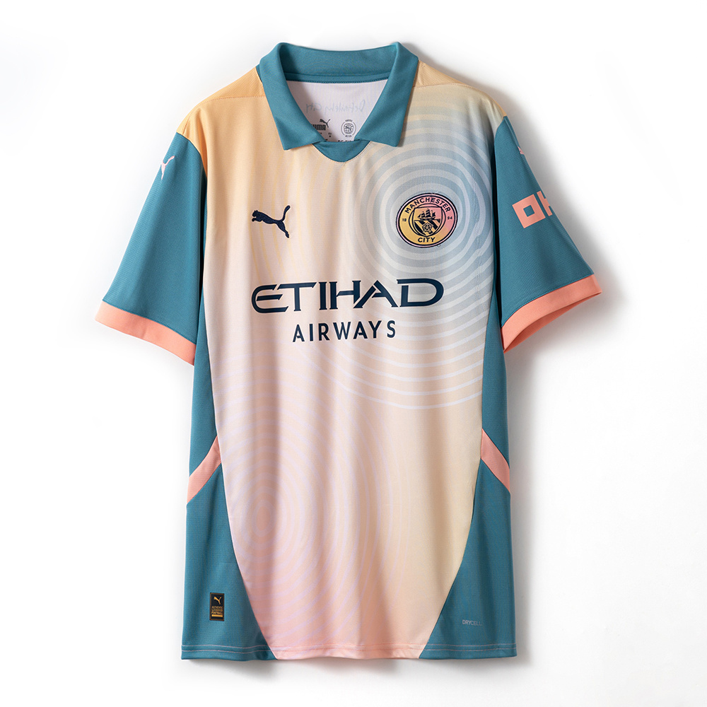 Manchester City 24/25 Fourth Away Jersey – Replica Football Soccer Shirt – Size S–4XL