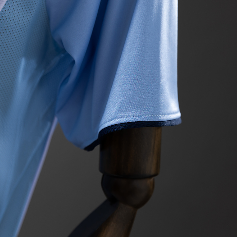 Manchester City 2007/08 Home Retro Jersey – Classic Replica Football Soccer Shirt – Size S–XXL