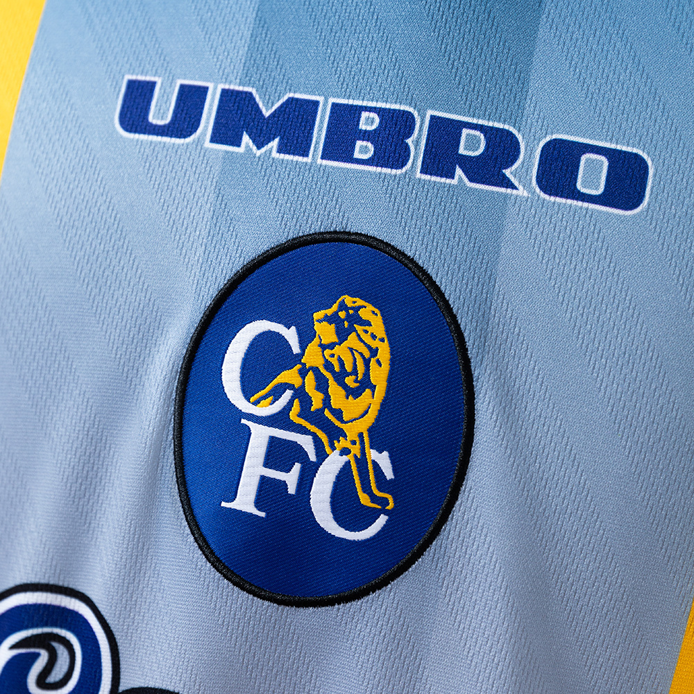 Chelsea 1995/97 Away Retro Jersey – Classic Replica Football Soccer Shirt – Size S–XXL