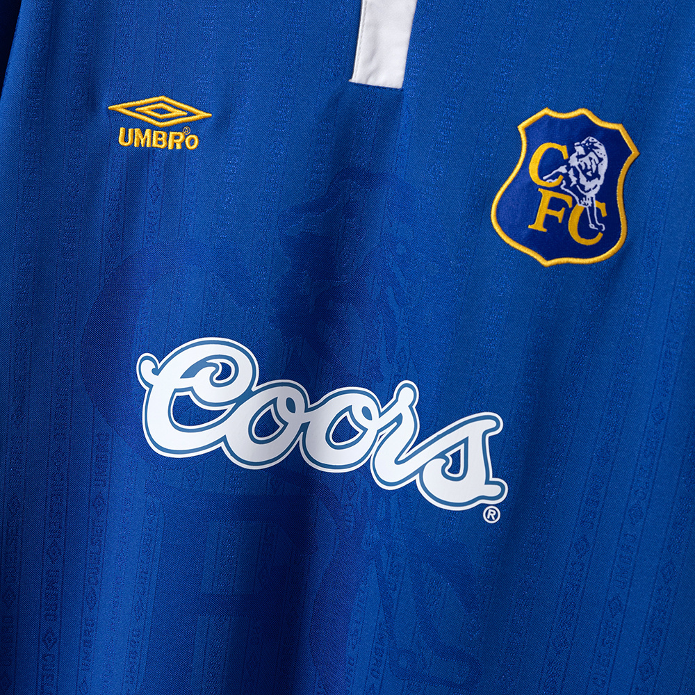 Chelsea 1995/97 Home Retro Jersey – Classic Replica Football Soccer Shirt – Size S–XXL