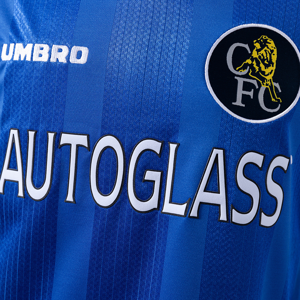 Chelsea 1997/99 Home Retro Jersey – Classic Replica Football Soccer Shirt – Size S–XXL