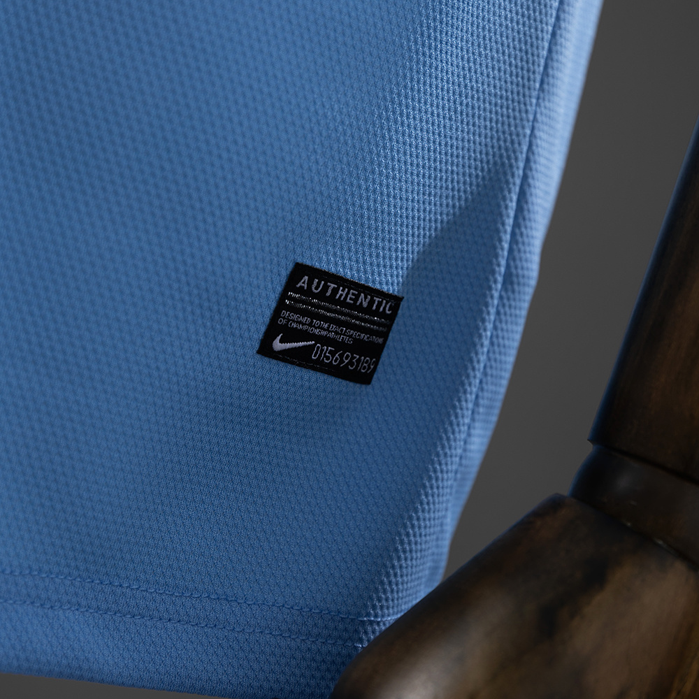 Manchester City 2013/14 Home Retro Jersey – Classic Replica Football Soccer Shirt – Size S–XXL