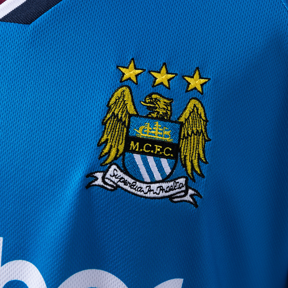 Manchester City 1997/98 Home Retro Jersey – Classic Replica Football Soccer Shirt – Size S–XXL