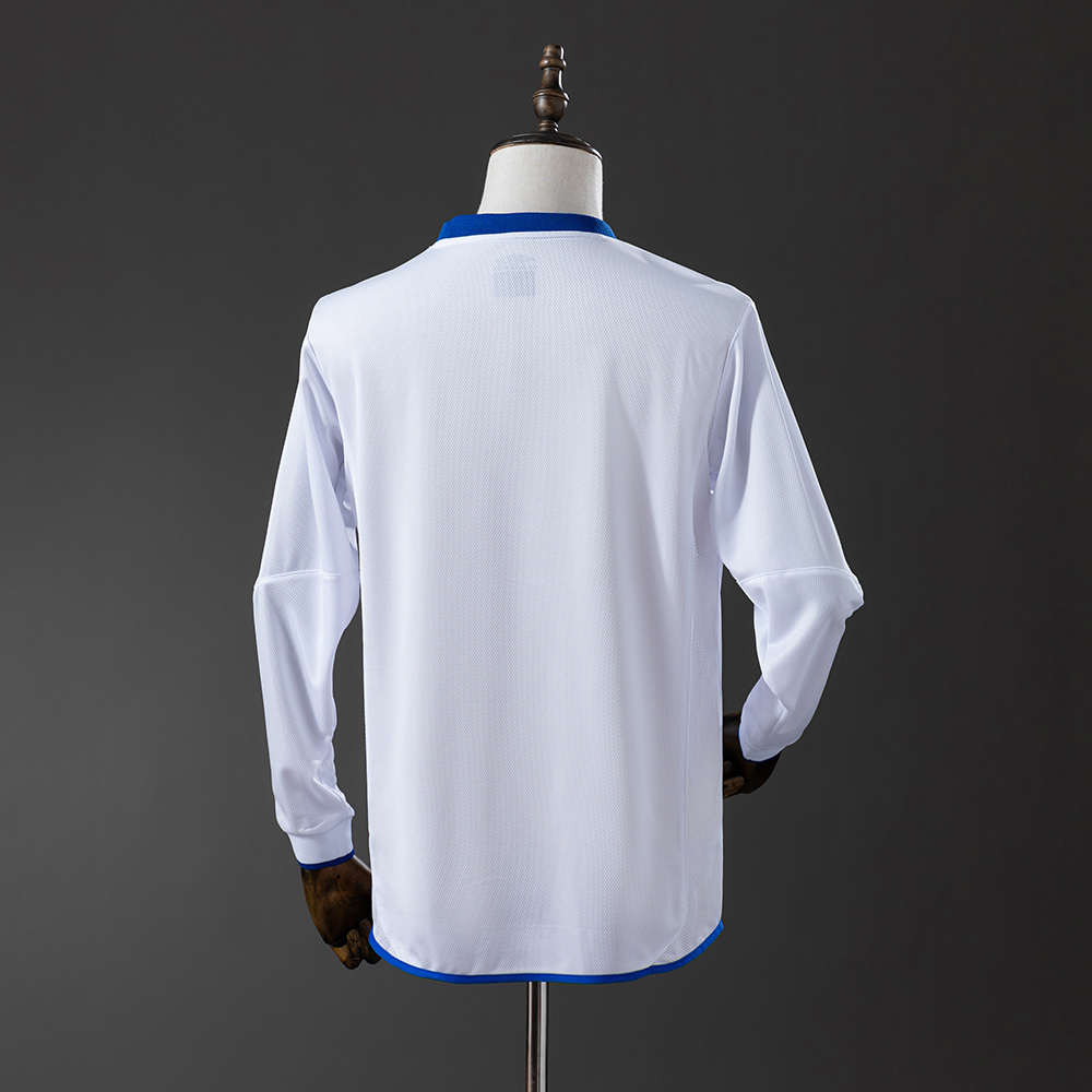 Chelsea 2003/05 Away Long Sleeve Retro Jersey – Classic Replica Football Soccer Shirt – Size S–XXL