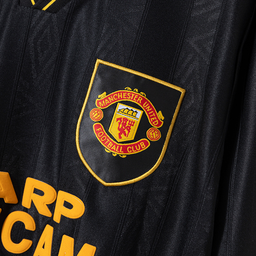 Manchester United 1993/94 Away Long Sleeve Retro Jersey – Classic Replica Football Soccer Shirt – Size S–XXL