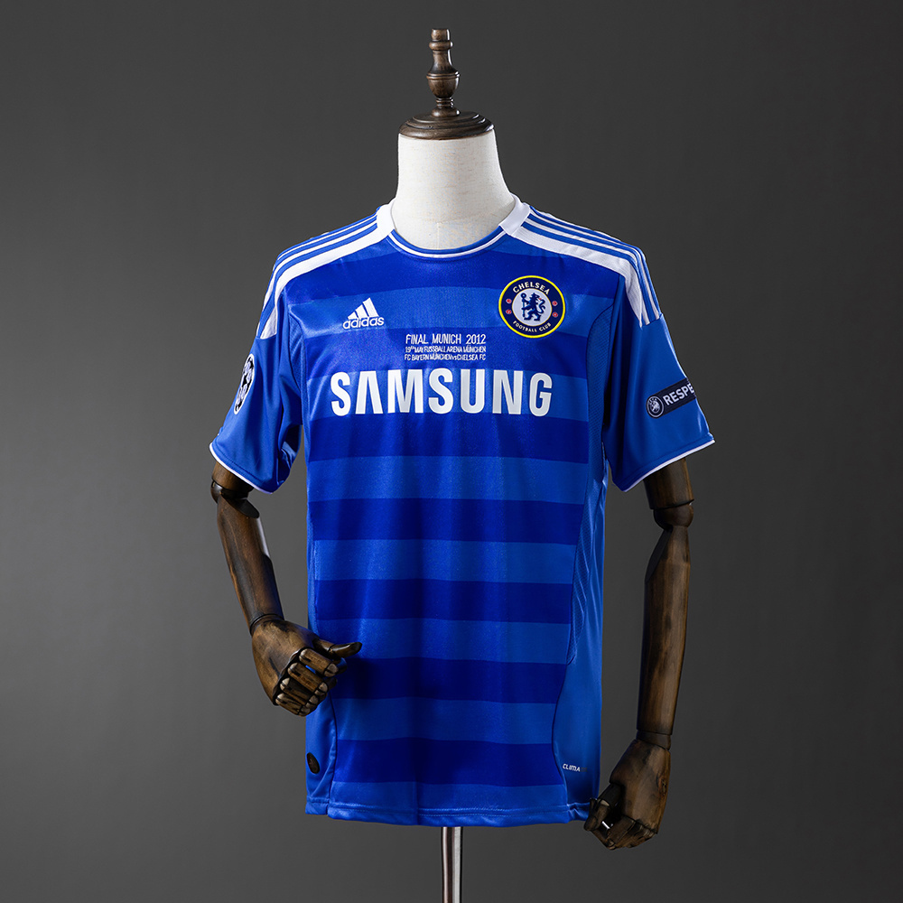 Chelsea 2011/12 Home Retro Jersey – Classic Replica Football Soccer Shirt – Size S–XXL